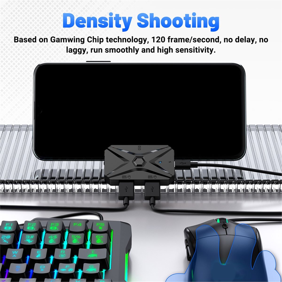 Gaming Keyboard And Mouse Converter For Mobile - ABGN Mobile Games Converter Kit Mobilador