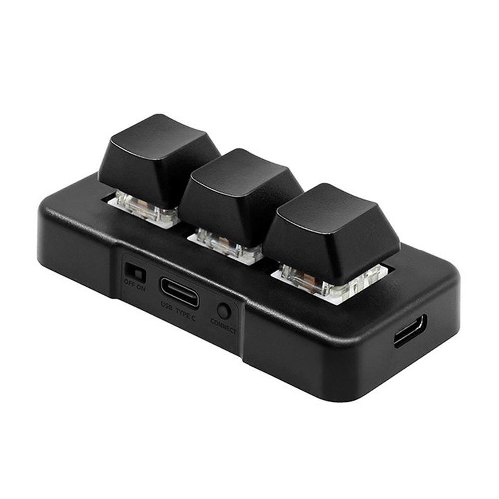 Gaming Keyboard Mini Mechanical - MK321-Pro Small Keyboard 3-key Customized Keyboard