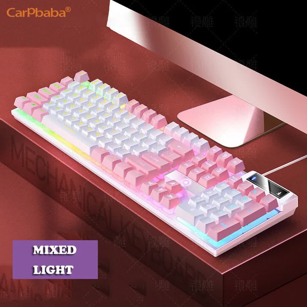 Gaming Keyboard Budget - Carpbaba K500 104 Key USB Wired