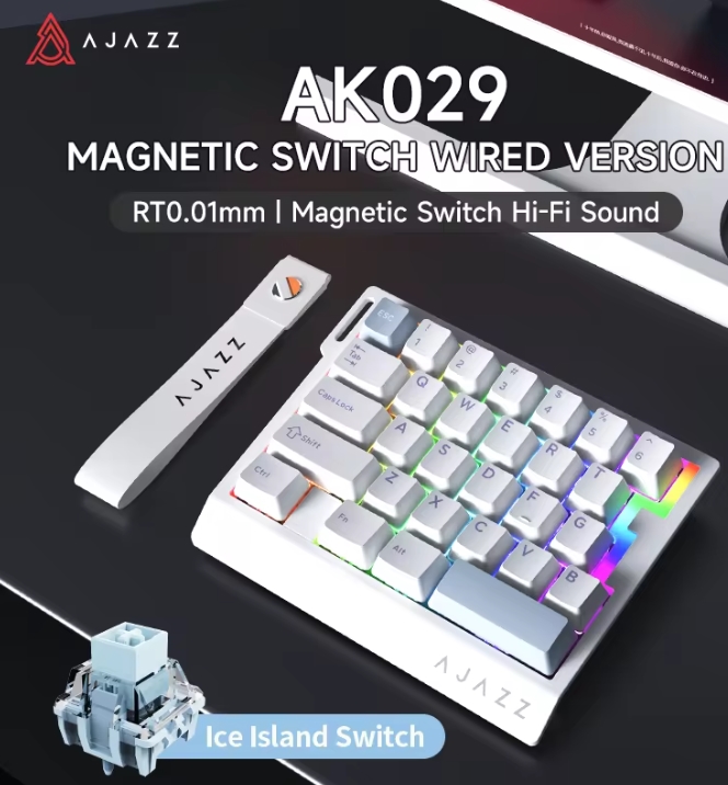 Gaming Keyboard Hand - AK029 Wired One-Handed Gaming Keyboard HE
