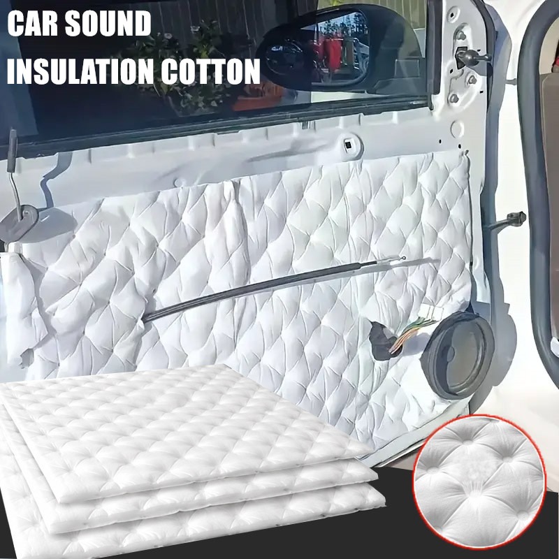 Foam Dampener Sheet - Self-adhesive Sound Absorbing Cotton Sheet Studio