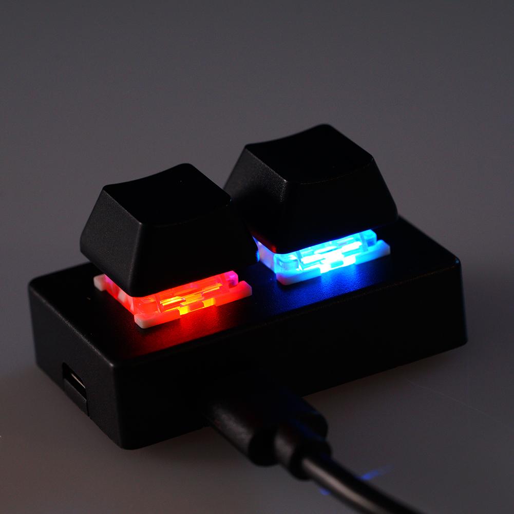 Gaming Keyboard Mini Mechanical - Custom Mini Keyboard 2 Keys OSU