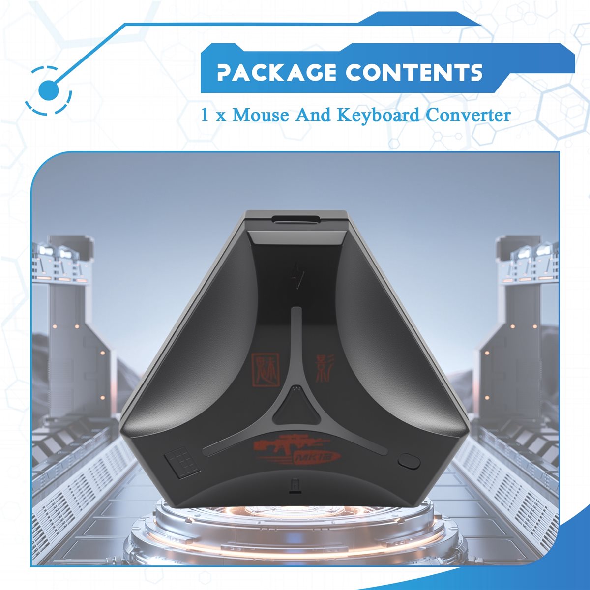 Gaming Keyboard And Mouse Converter For Mobile - A88M MK12 Plug and Paly Gamepad
