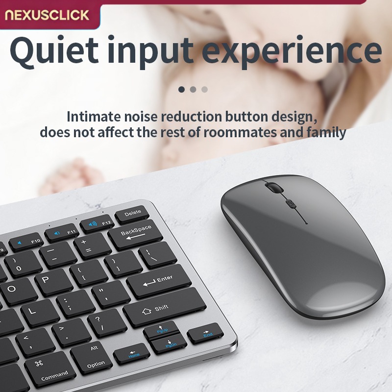 NexusClick 2.4G Wireless Keybo - đánh giá và giá Gaming Keyboard And Mouse Set