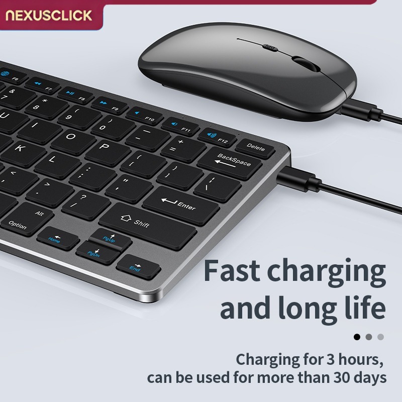 NexusClick 2.4G Wireless Keybo - đánh giá và giá Gaming Keyboard And Mouse Set