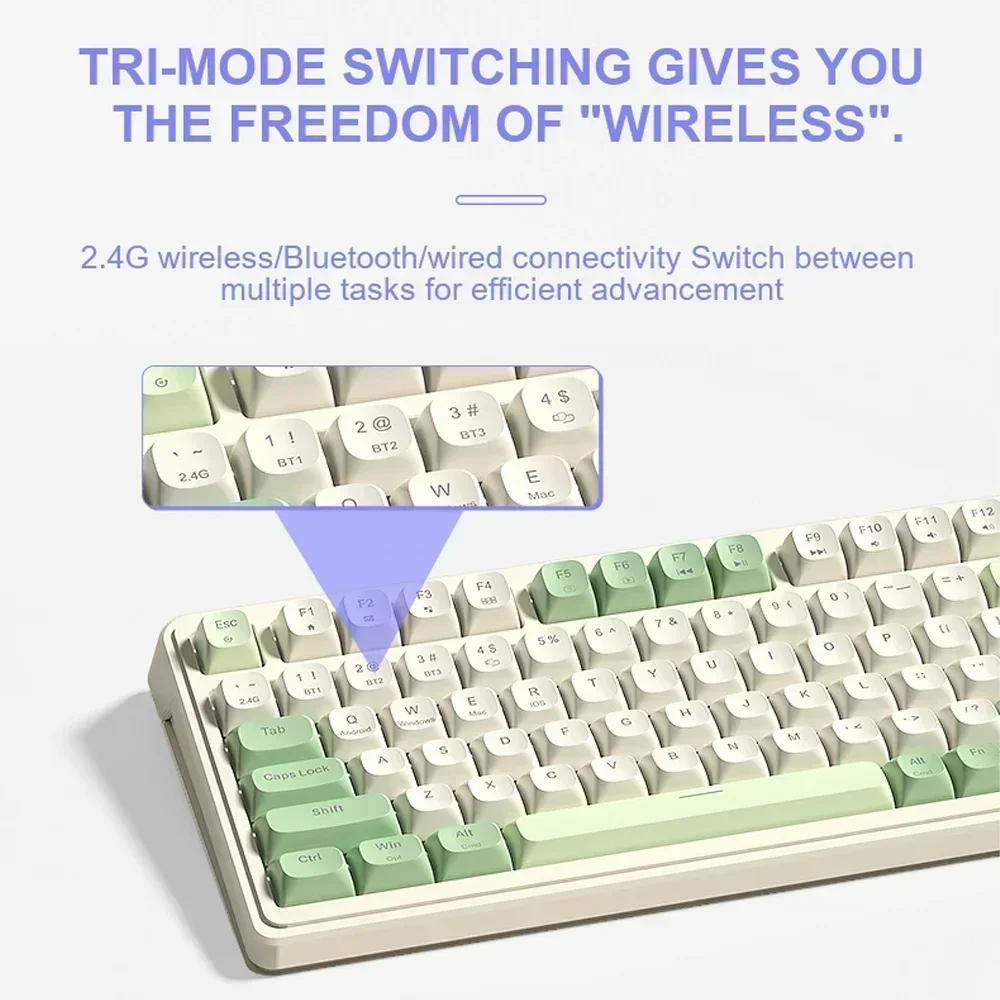 AULA S99 PRO Wireless Gaming M - đánh giá và giá Gaming Keyboard No Noise