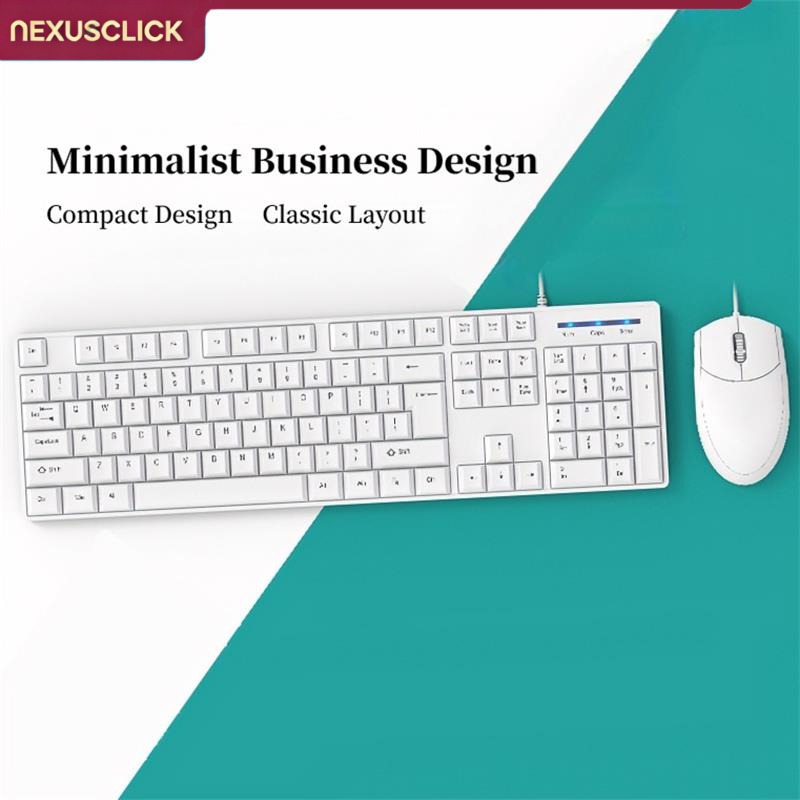 NexusClick Wired Desktop Keybo - đánh giá và giá Gaming Keyboard And Mouse Set