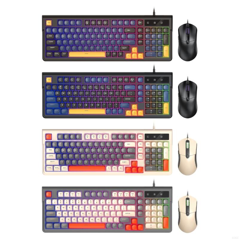 98 Phím Bàn Phím Chuột Combo R - đánh giá và giá Gaming Keyboard And Mouse Combo