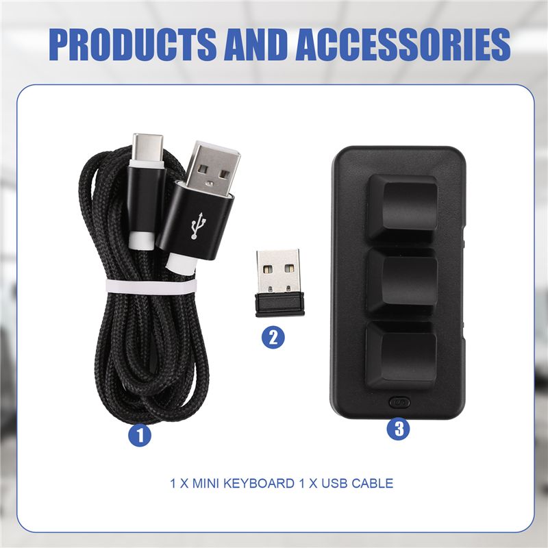 MK321 Progammable Macro Mini K - đánh giá và giá Gaming Keyboard Mini Mechanical