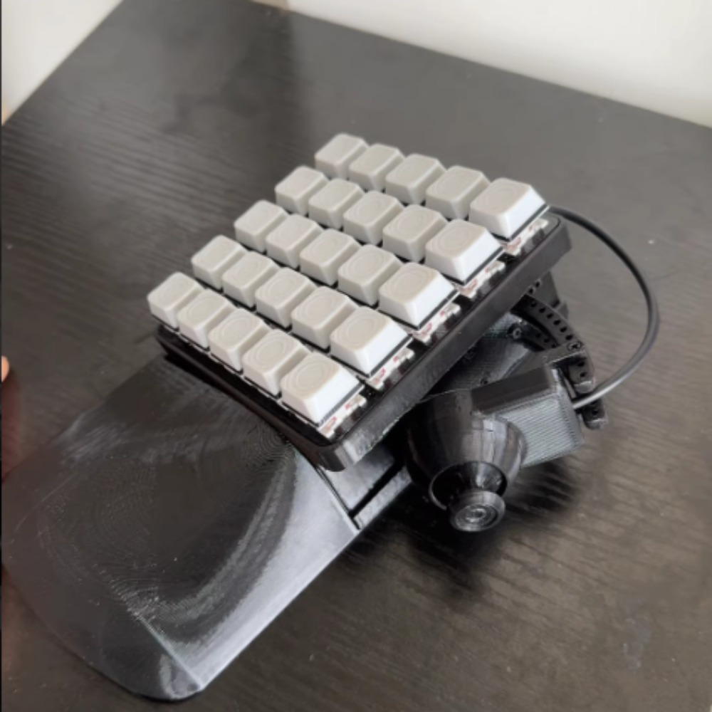 DIY One-handed Game Joystick G - đánh giá và giá Gaming Keyboard Hand
