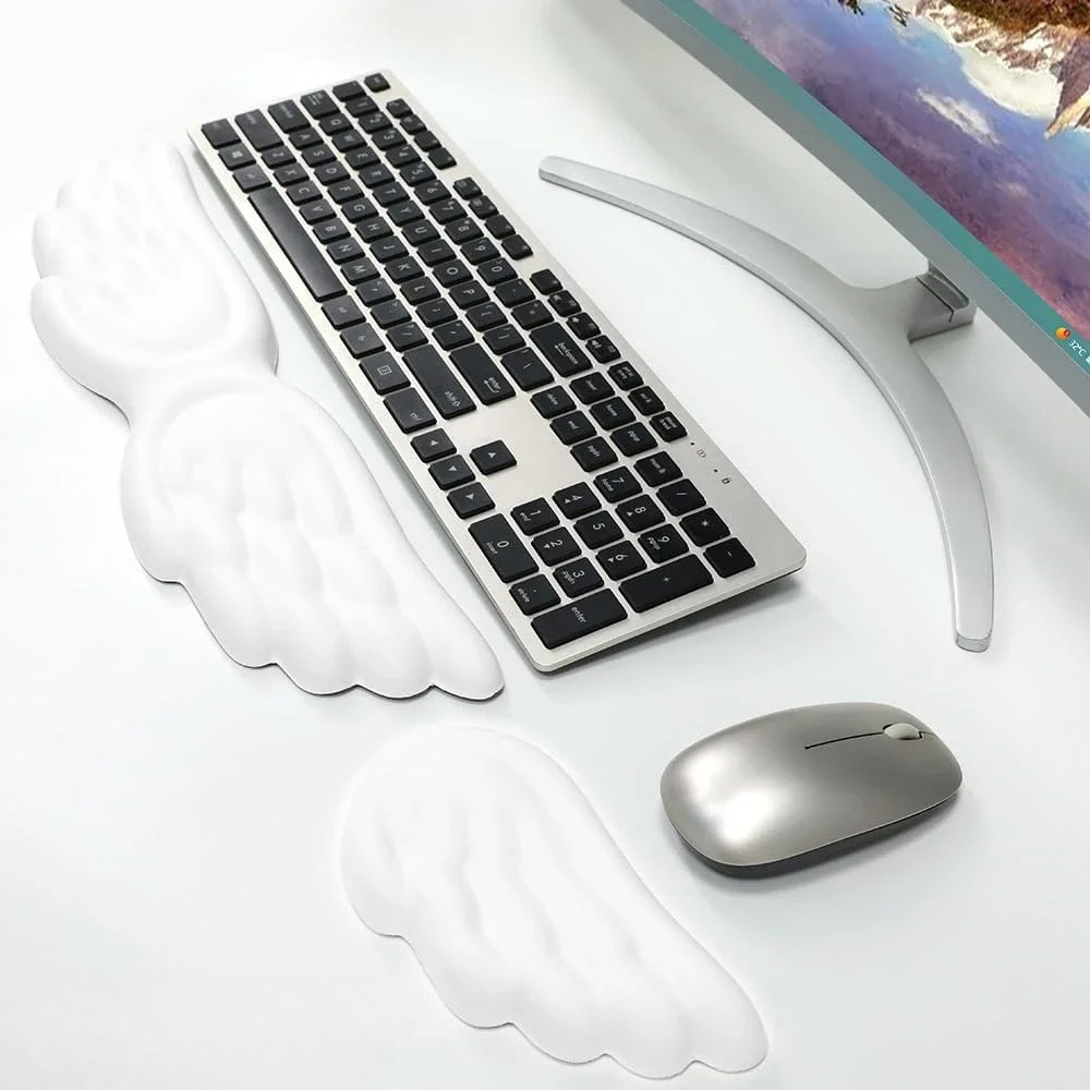 Mousepad Ergonomic Angel Keybo - đánh giá và giá Gaming Keyboard And Mouse Set