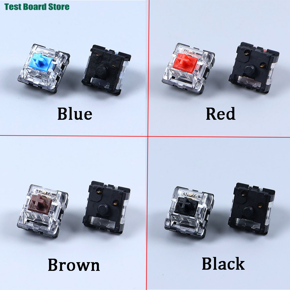 2Pin Clicky Linear Tactile Sil - đánh giá và giá Keyboard Gaming Blue Switch