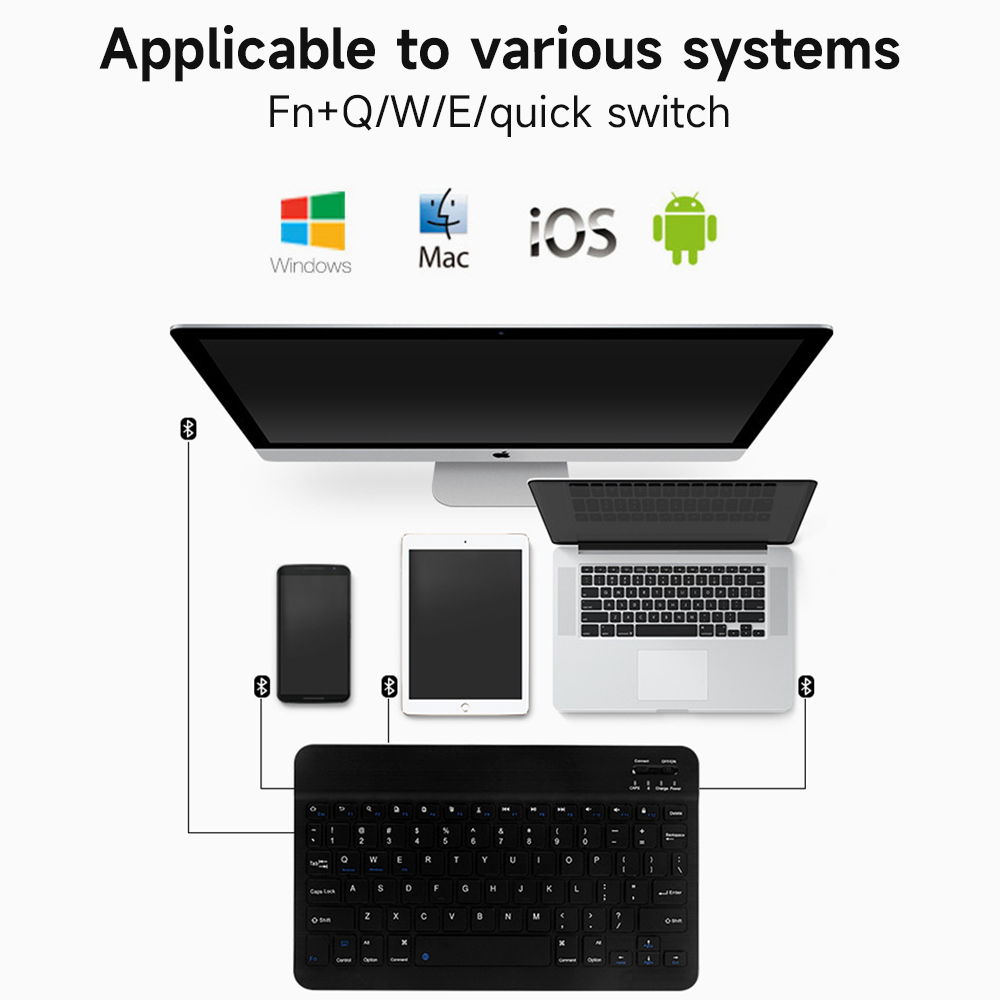 Bluetooth Keyboard for IOS And - đánh giá và giá Gaming Keyboard Mouse Wireless
