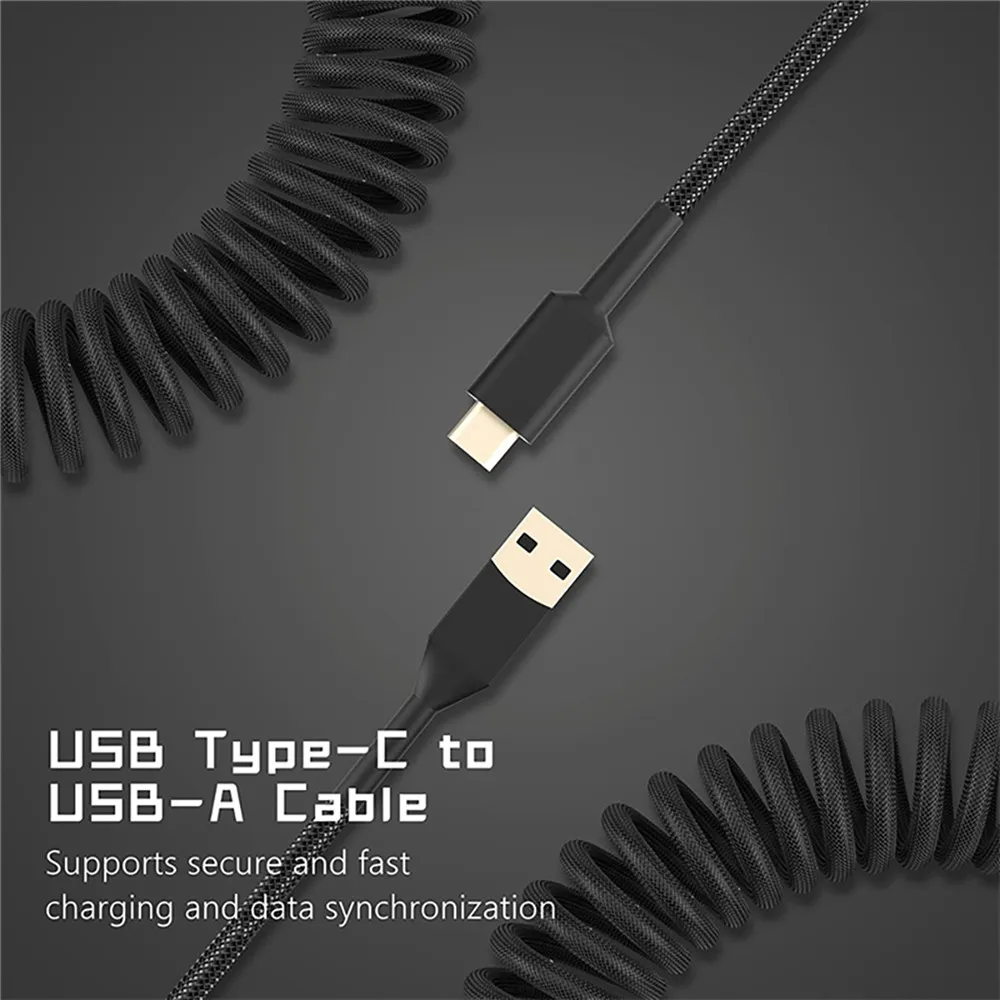 New Mechanical Keyboard Coiled - đánh giá và giá Gaming Keyboard Types