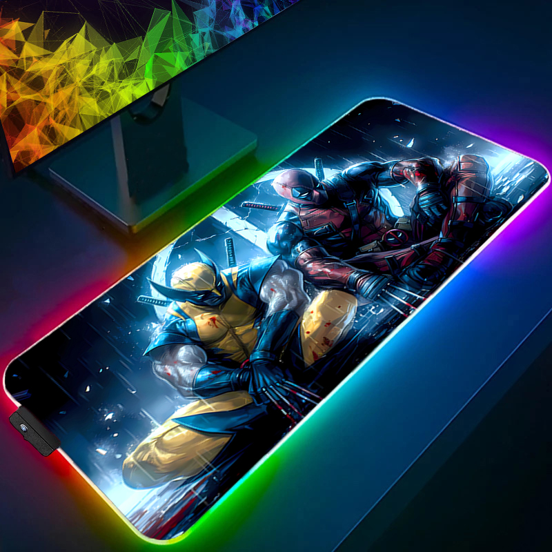 LED Mouse Pad Gaming Backlight - đánh giá và giá Gaming Keyboard Theme