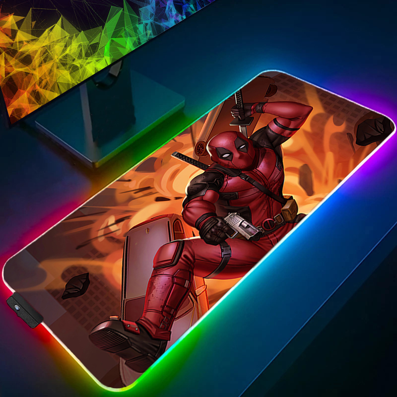 LED Mouse Pad Gaming Backlight - đánh giá và giá Gaming Keyboard Theme