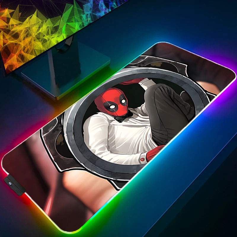 LED Mouse Pad Gaming Backlight - đánh giá và giá Gaming Keyboard Theme