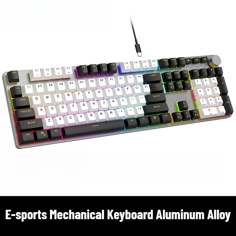 E-sports Mechanical Keyboard A - đánh giá và giá Gaming Keyboard No Noise