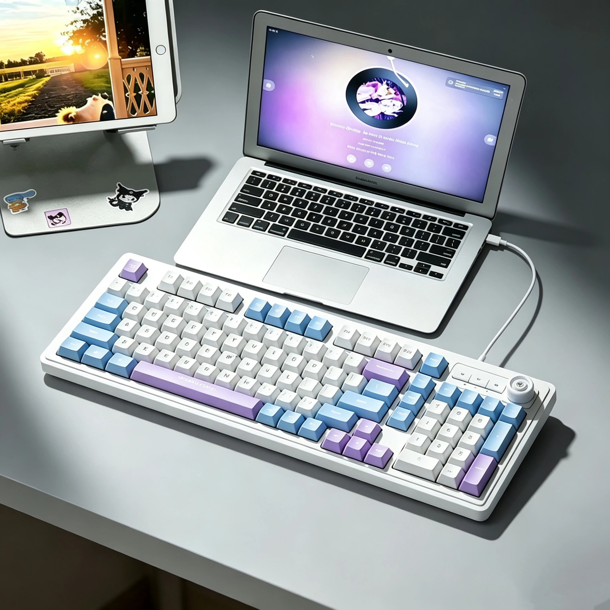 98Keys Wired Keyboard RGB Glow - đánh giá và giá Gaming Keyboard No Noise