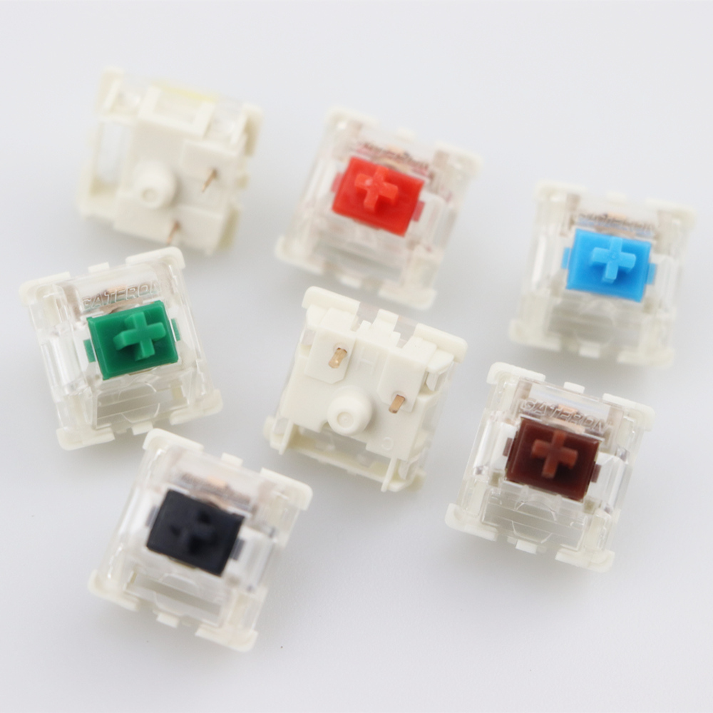 Gateron SMD Công Tắc Đen Đỏ Nâ - đánh giá và giá Keyboard Gaming Blue Switch