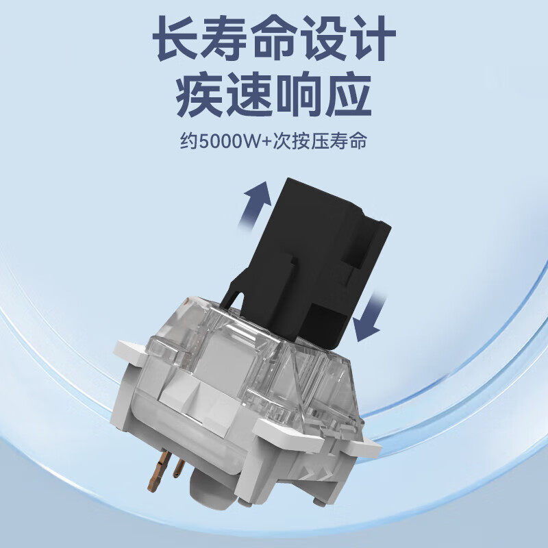 Mechanical Keyboard Switch Dus - đánh giá và giá Keyboard Gaming Blue Switch