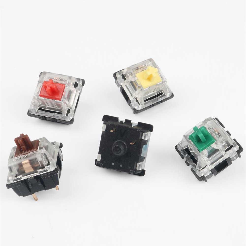 Gateron Switch 10 PCS 3 Pin 5  - đánh giá và giá Keyboard Gaming Blue Switch