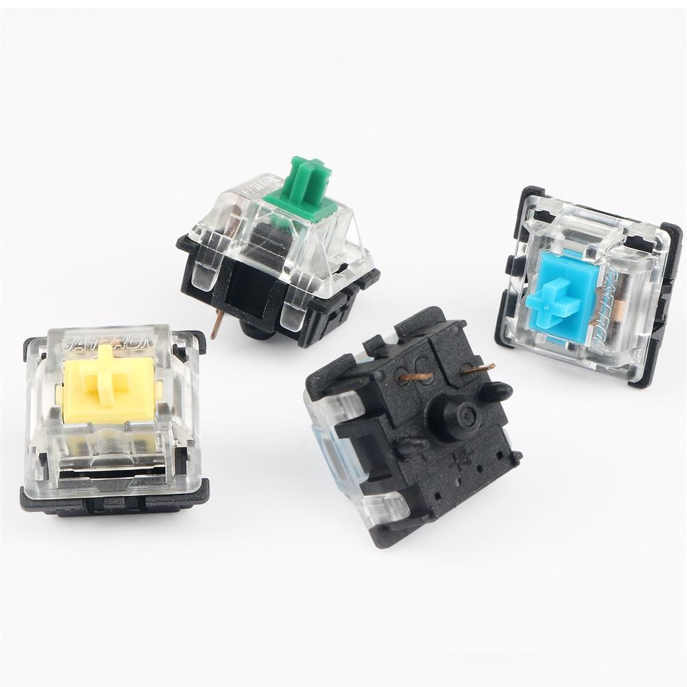 Gateron Switch 10 PCS 3 Pin 5  - đánh giá và giá Keyboard Gaming Blue Switch