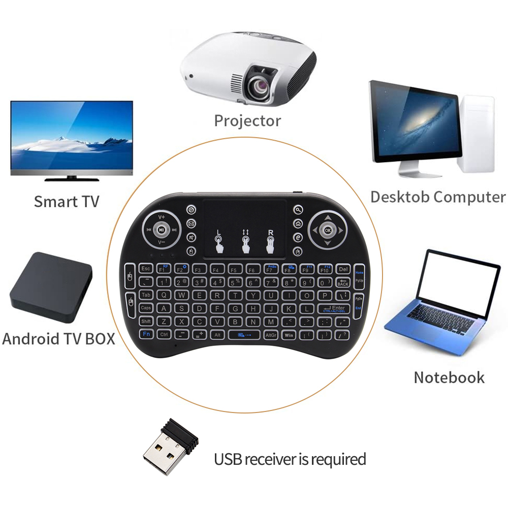Backlit English Russian French - đánh giá và giá Gaming Keyboard Mouse Wireless