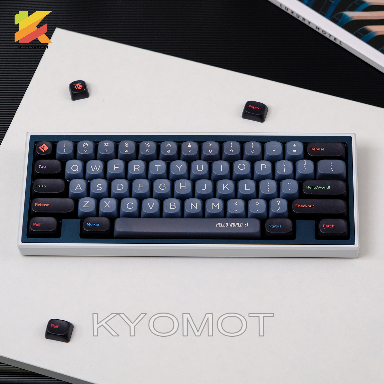KTOMOT 125 Keys Color Code The - đánh giá và giá Gaming Keyboard Mini Mechanical