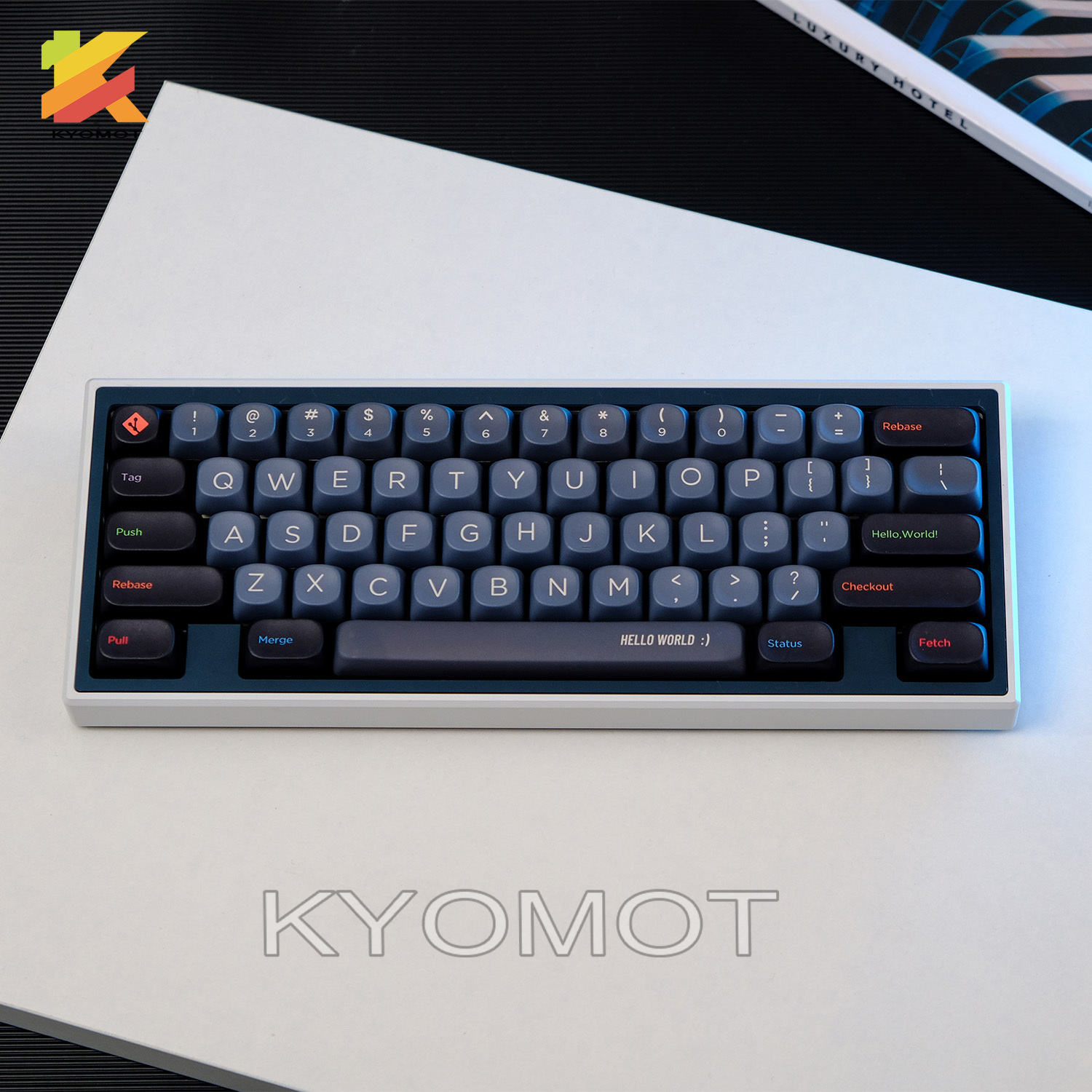 KTOMOT 125 Keys Color Code The - đánh giá và giá Gaming Keyboard Mini Mechanical