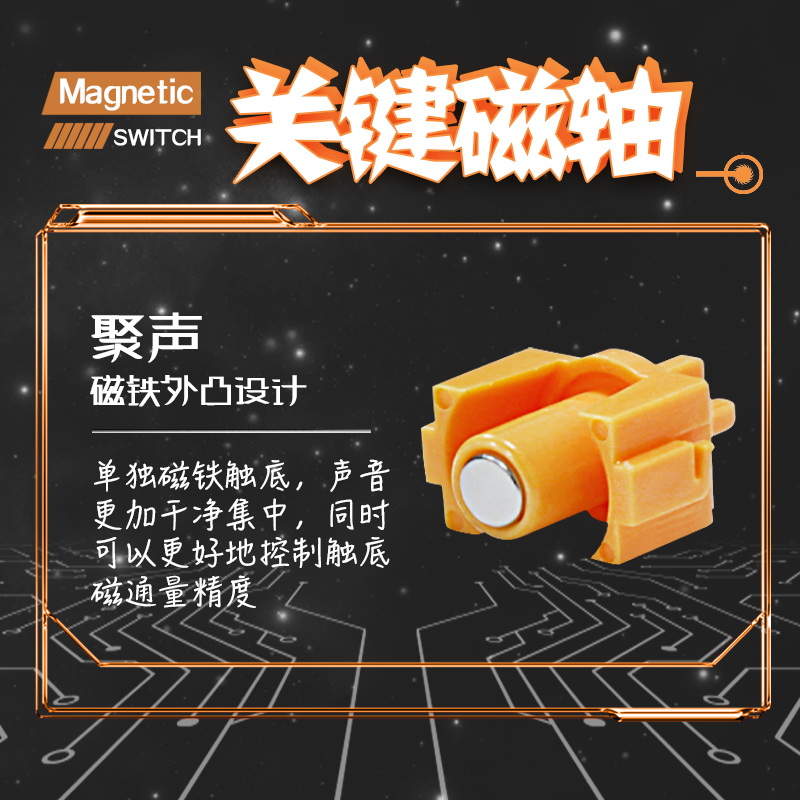 Duhuk Key Magnetic Switch High - đánh giá và giá Gaming Keyboard No Noise