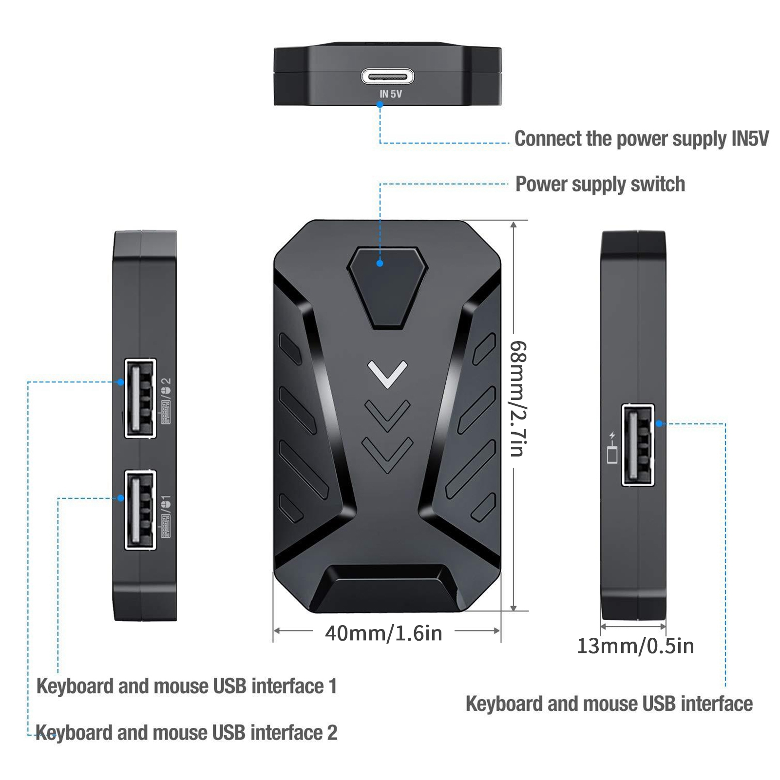 Gaming Keyboard Mouse Converte - đánh giá và giá Gaming Keyboard And Mouse Converter For Mobile
