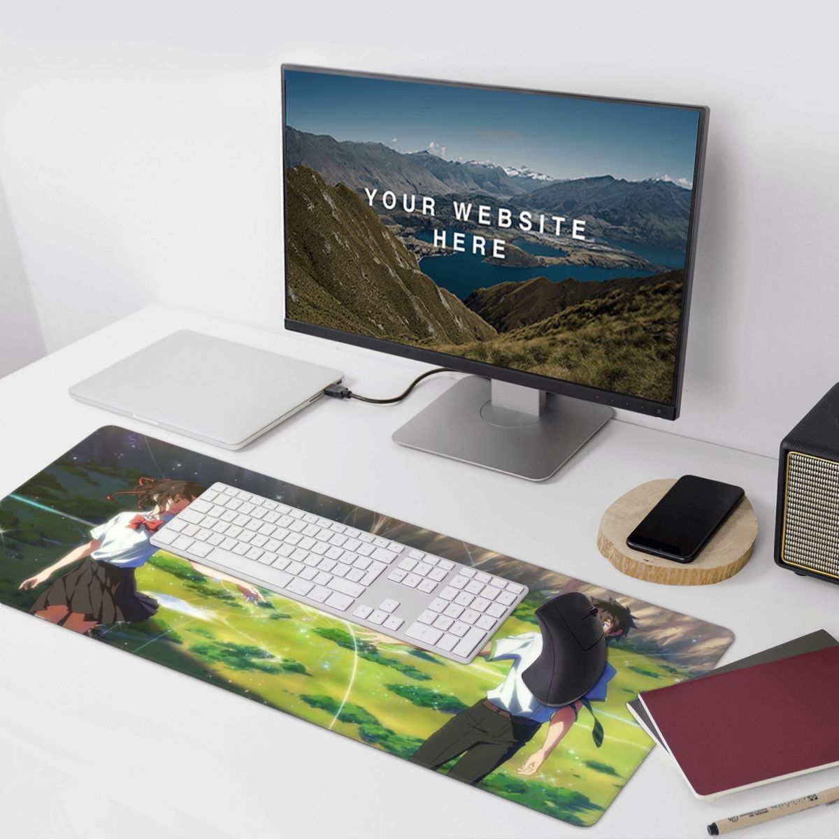 Japanese Anime Your Name Large - đánh giá và giá Gaming Keyboard Name