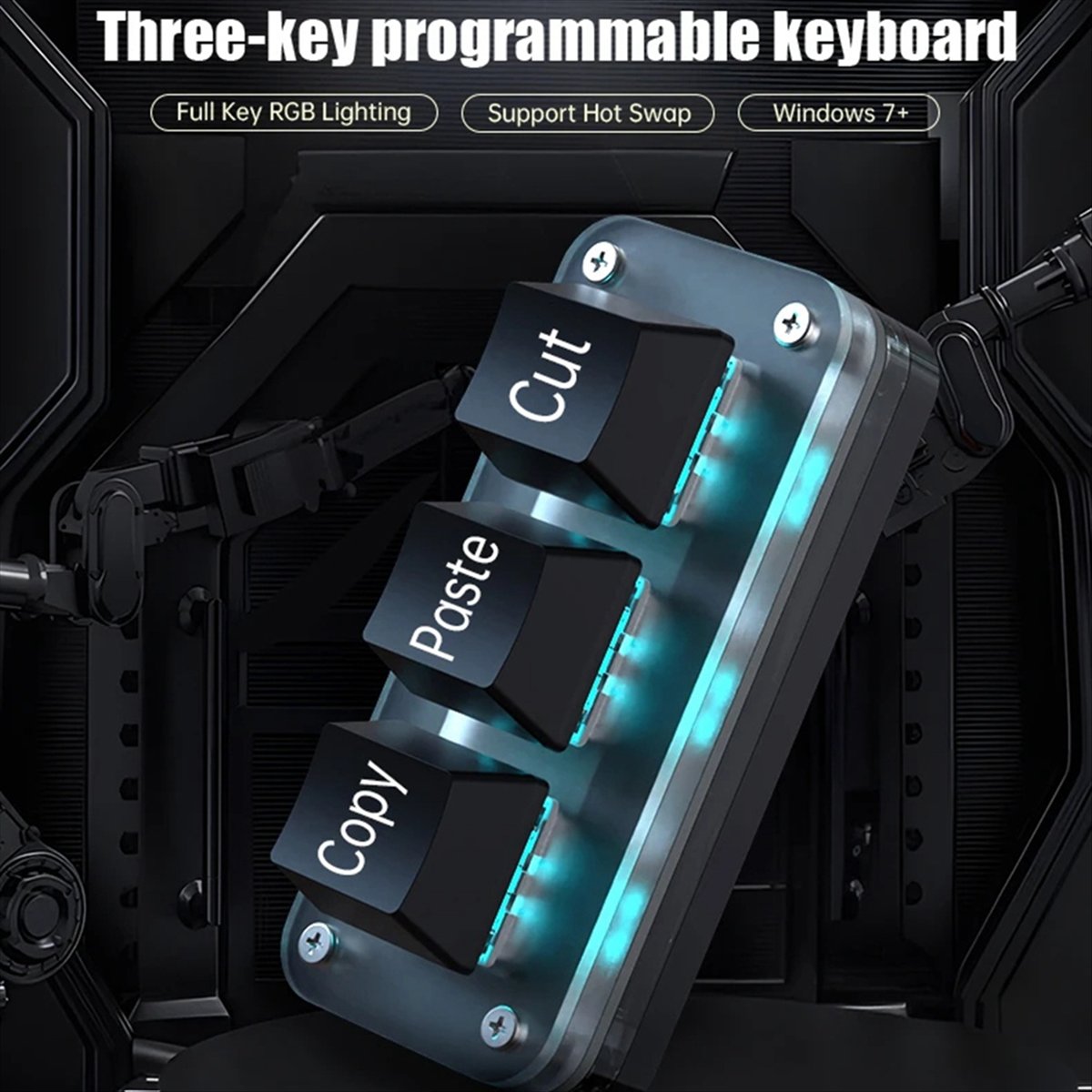 doyou 3 Keys Macro Programming - đánh giá và giá Gaming Keyboard Types