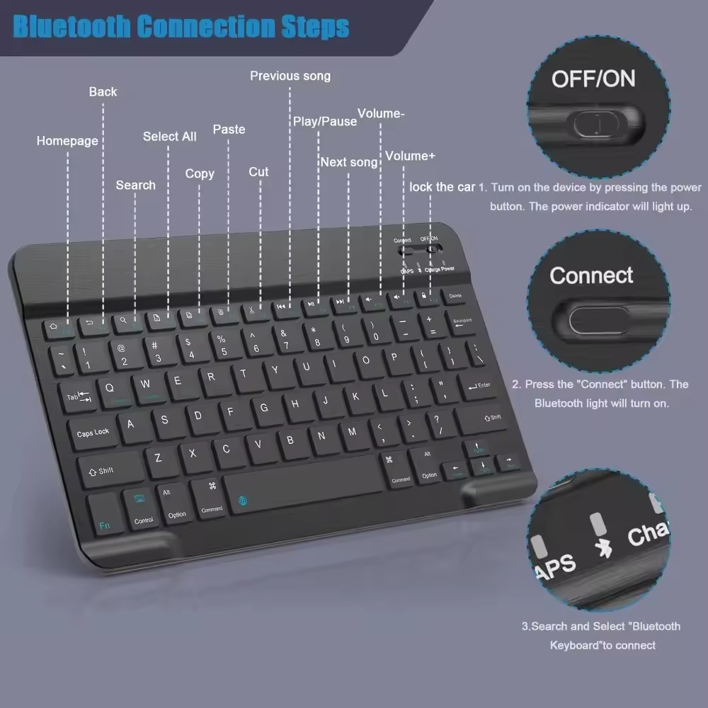 Bluetooth Wireless Keyboard Mo - đánh giá và giá Gaming Keyboard Mouse Wireless
