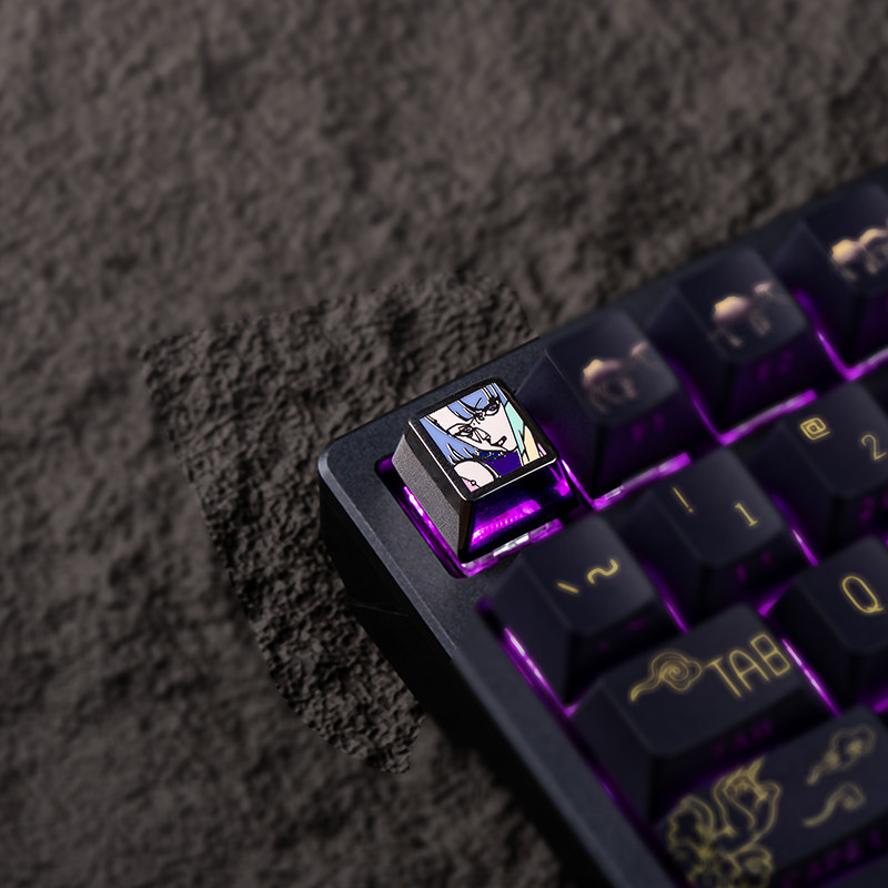 Anime Keycaps Cyberpunk 2077 T - đánh giá và giá Gaming Keyboard Theme