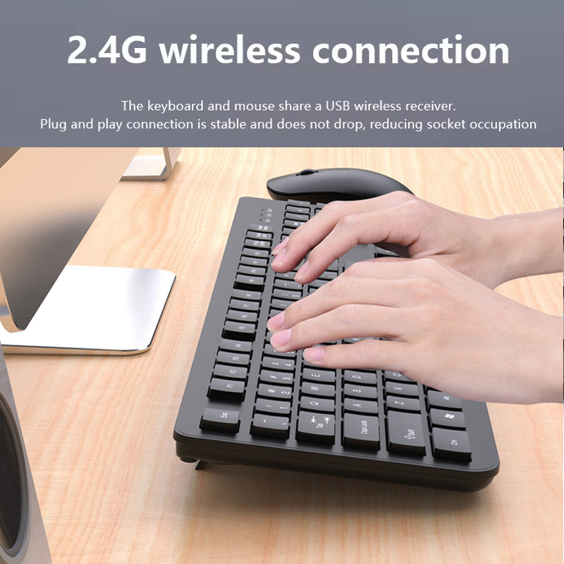 2.4G Wireless Keyboard Mouse S - đánh giá và giá Gaming Keyboard And Mouse Set