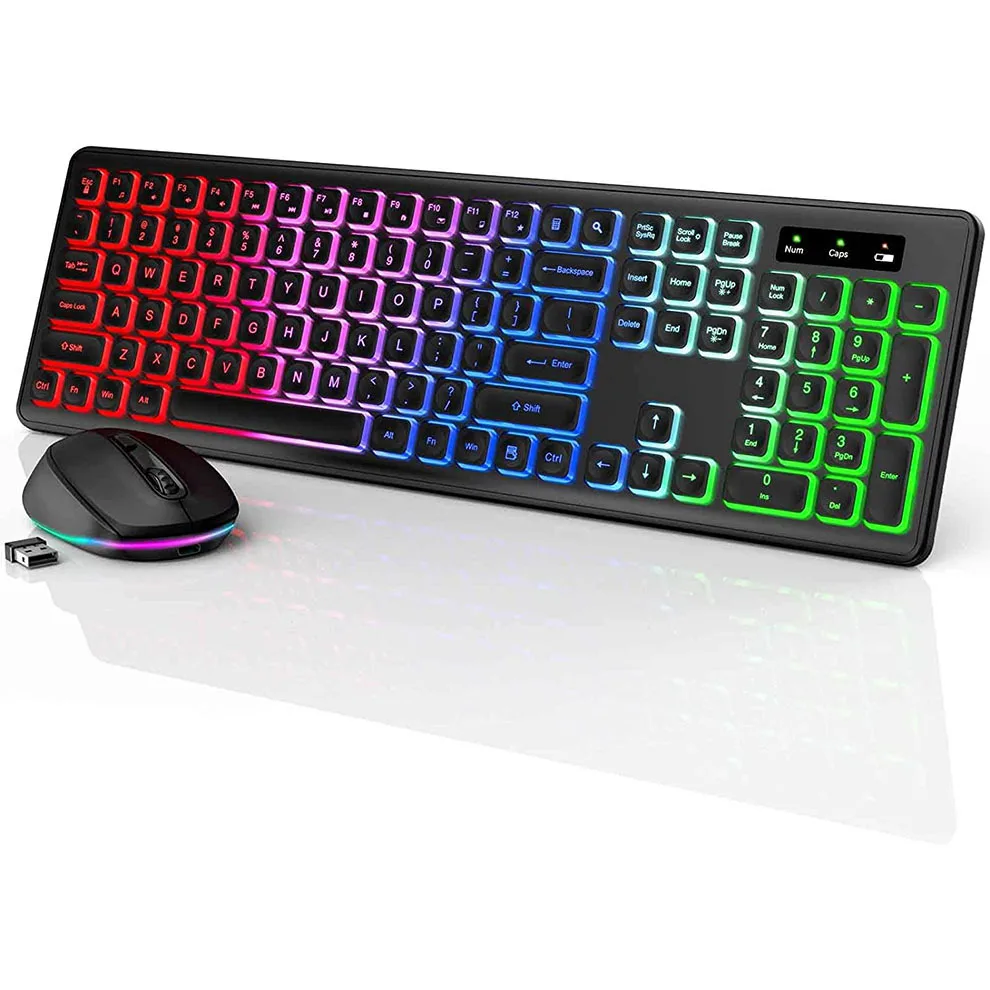 Wireless Keyboard and Mouse Co - đánh giá và giá Gaming Keyboard And Mouse Set