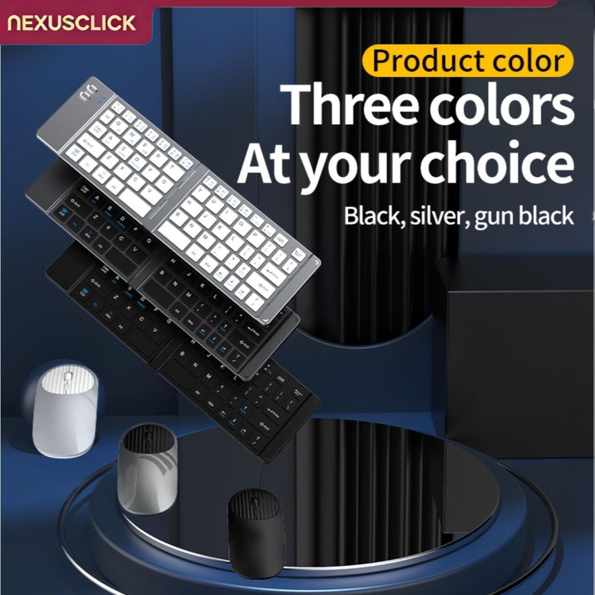 NexusClick New Mini Wireless B - đánh giá và giá Gaming Keyboard And Mouse Combo