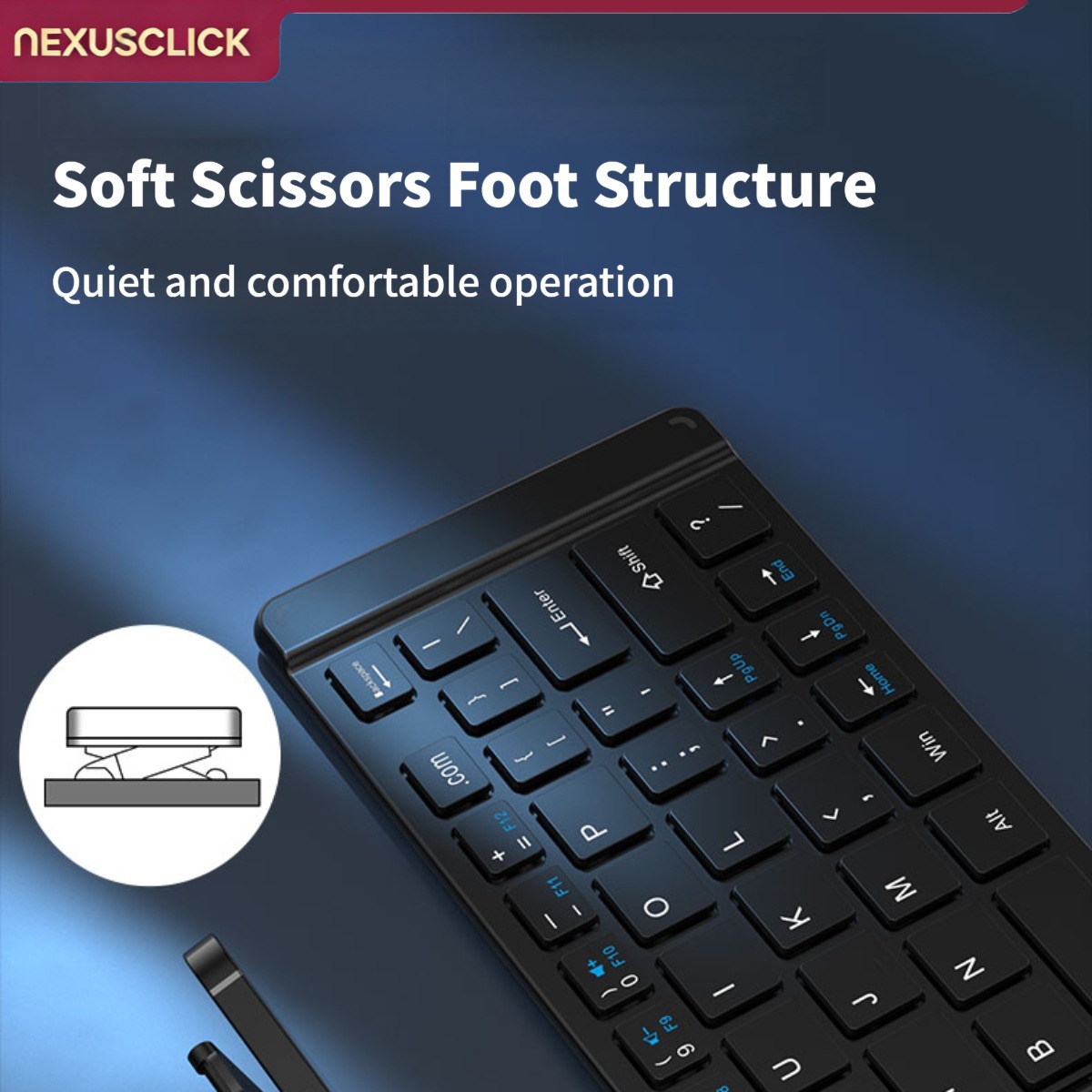 NexusClick New Mini Wireless B - đánh giá và giá Gaming Keyboard And Mouse Combo