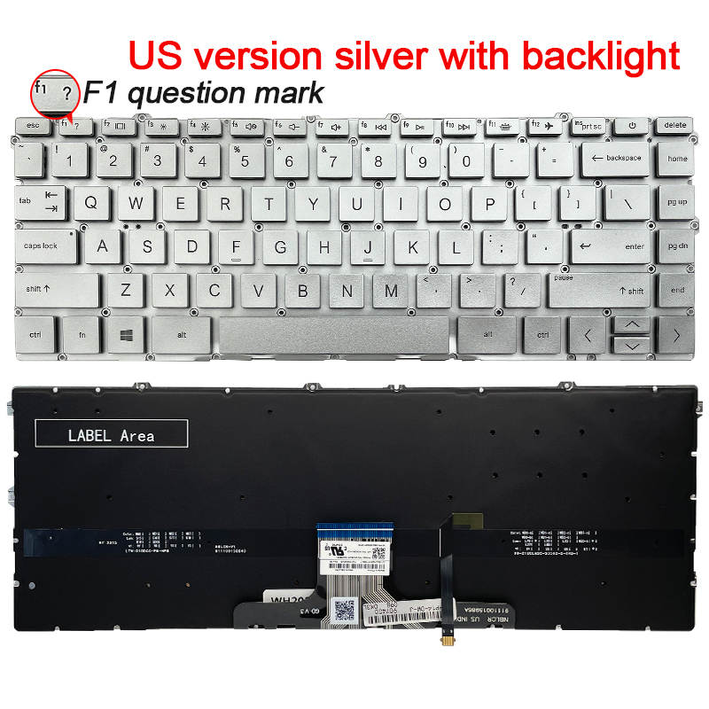 US/SP Laptop keyboard For HP P - đánh giá và giá Gaming Keyboard E Yooso
