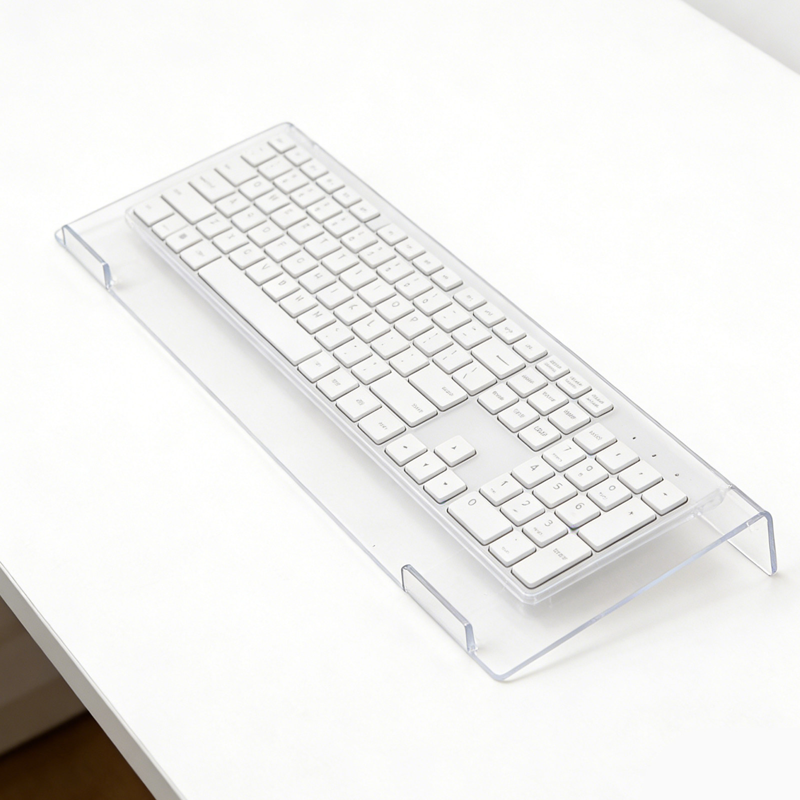 Clear Acrylic Keyboard Riser S - đánh giá và giá Gaming Keyboard Types