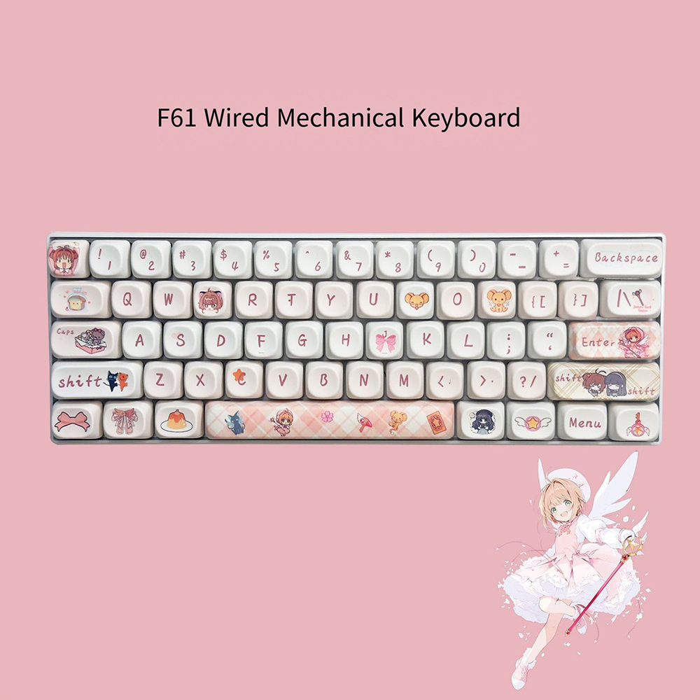 Crayon Shin-Chan 61 Keys Mecha - đánh giá và giá Keyboard Gaming Blue Switch