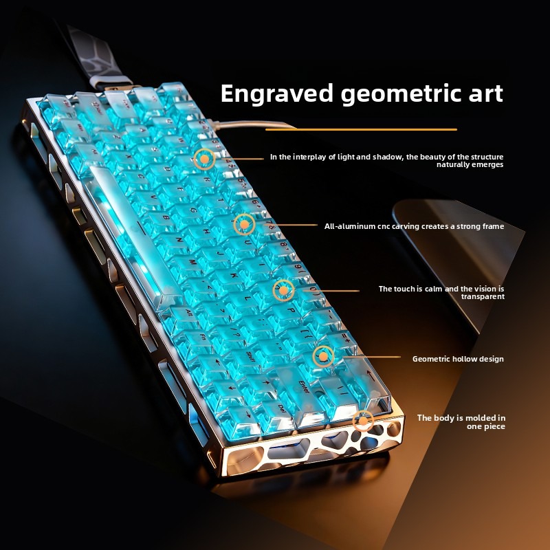 IROK MG63 CNC Aluminum Magneti - đánh giá và giá Gaming Keyboard Hall Effect Switches