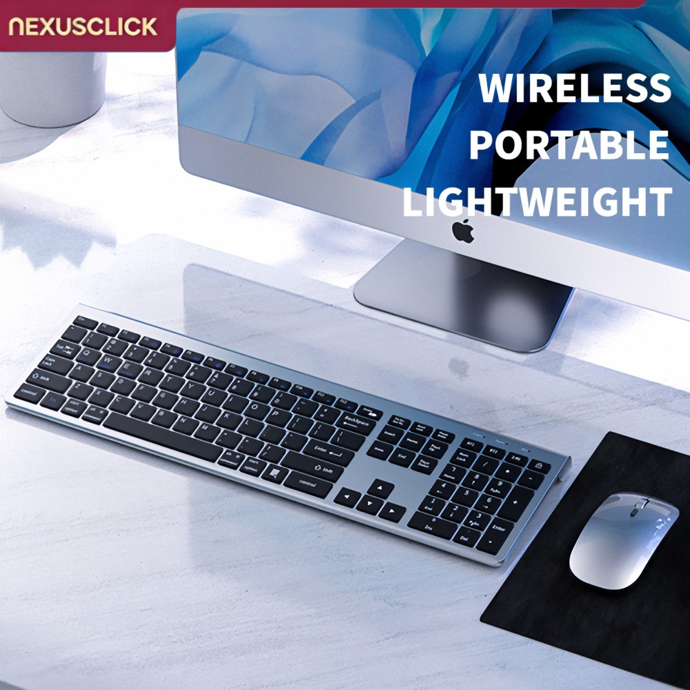 NexusClick 104 Keys Wireless T - đánh giá và giá Gaming Keyboard And Mouse Combo