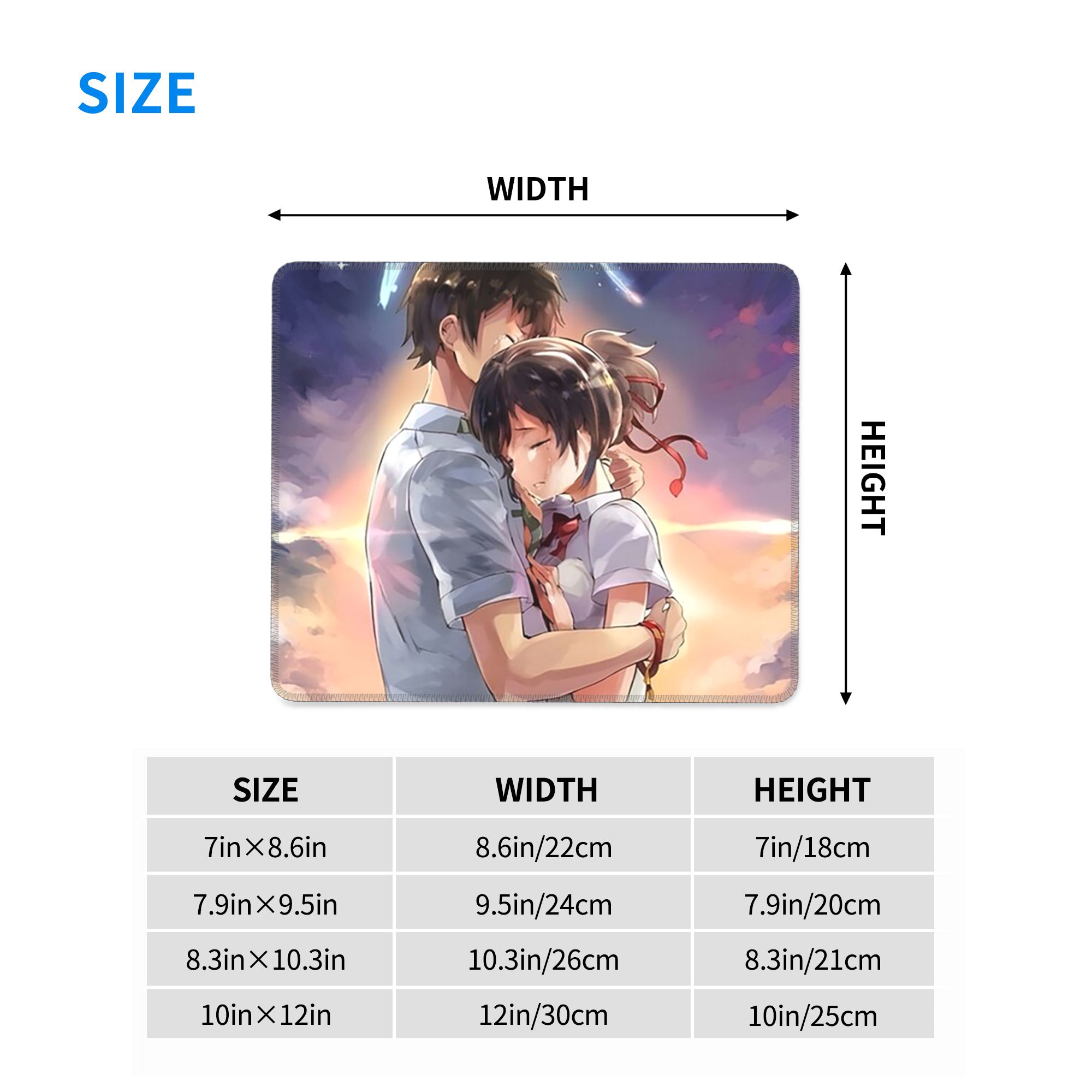 Japanese Anime Your Name Mouse - đánh giá và giá Gaming Keyboard Name