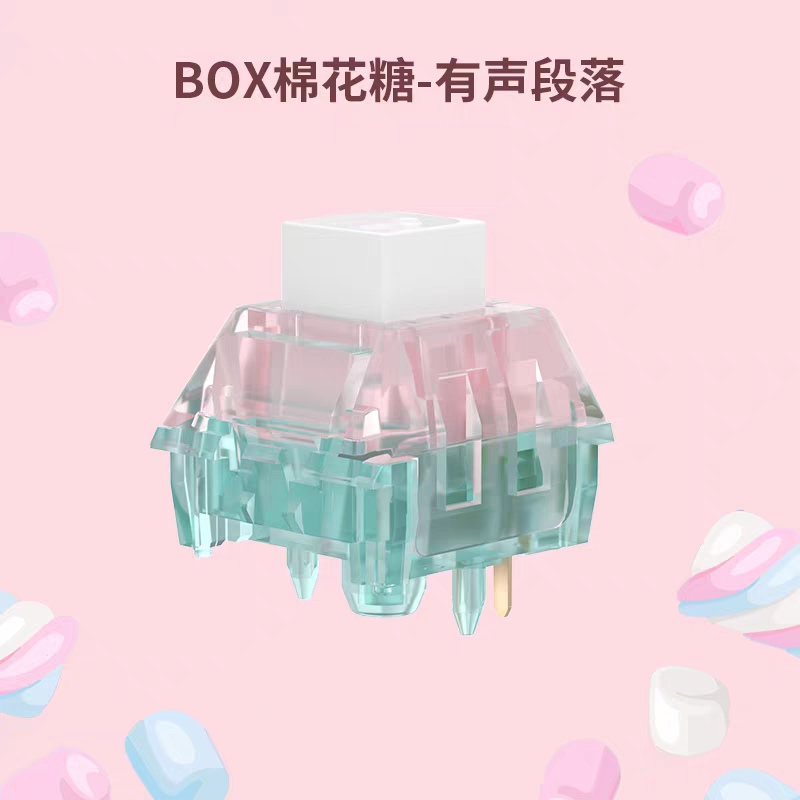 Kailh BOX Marshmallow Clicky T - đánh giá và giá Keyboard Gaming Blue Switch