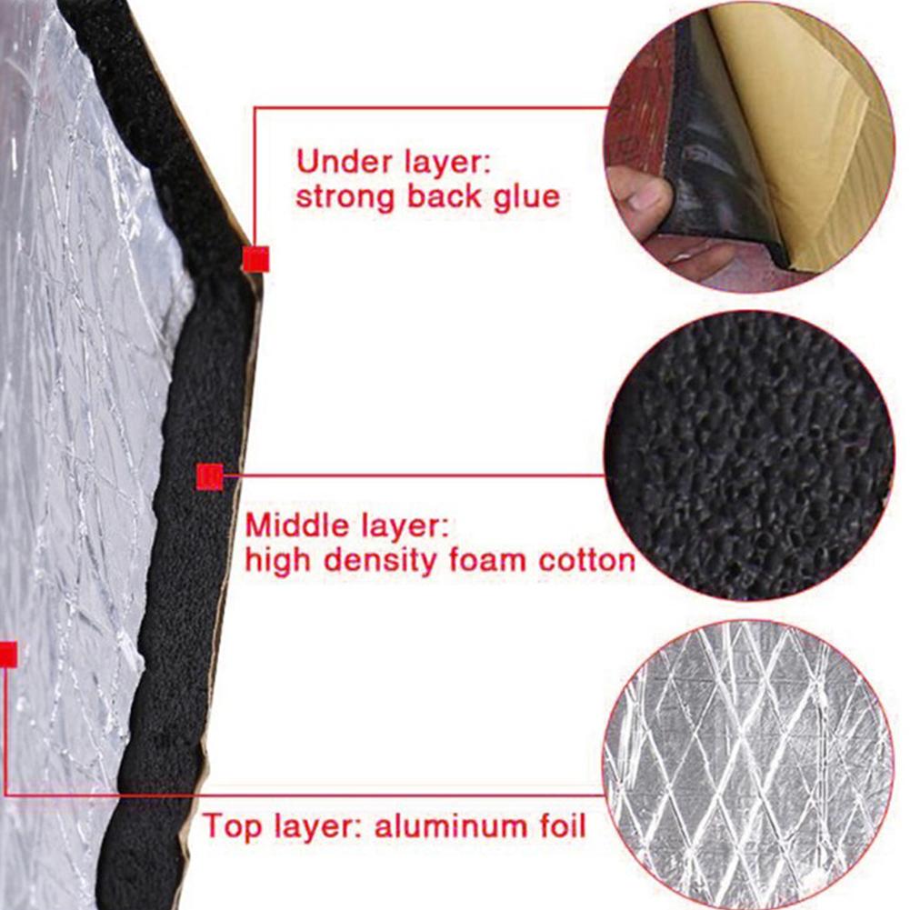 10PCS 5mm Car Sound Deadening  - đánh giá và giá Pe Foam Sheet