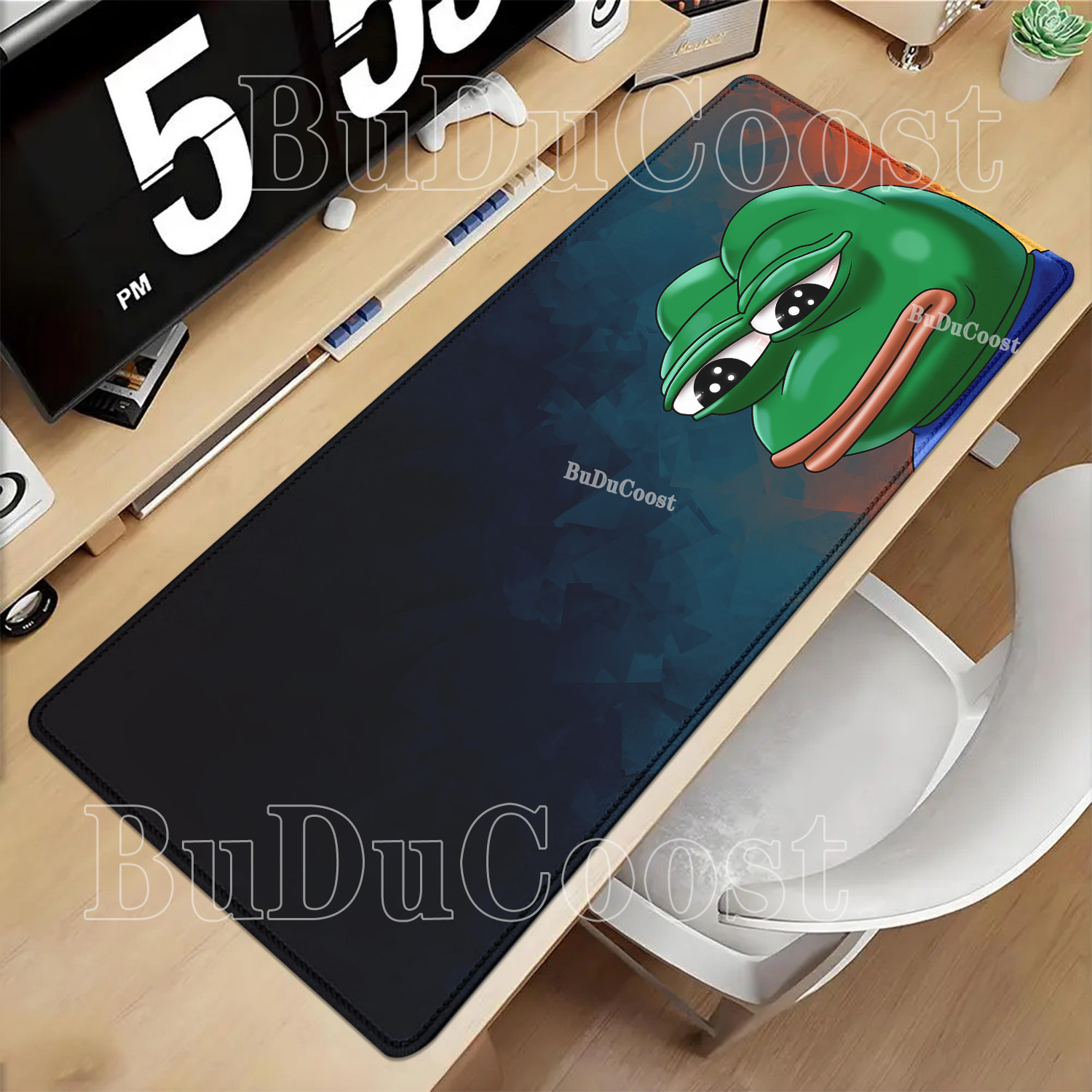 Sad Frog Pepe meme Emoji‌ Mous - đánh giá và giá Gaming Keyboard Emoji