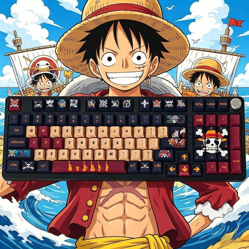 BANDAI One Piece Monkey D. Luf - đánh giá và giá Gaming Keyboard Theme